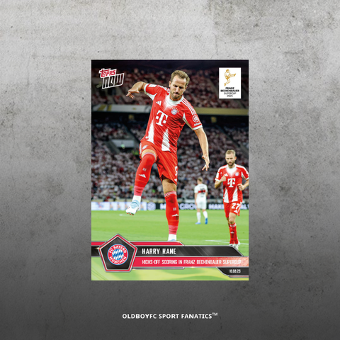 Topps Now 哈利・凱恩 25/26 德國超級盃 進球卡