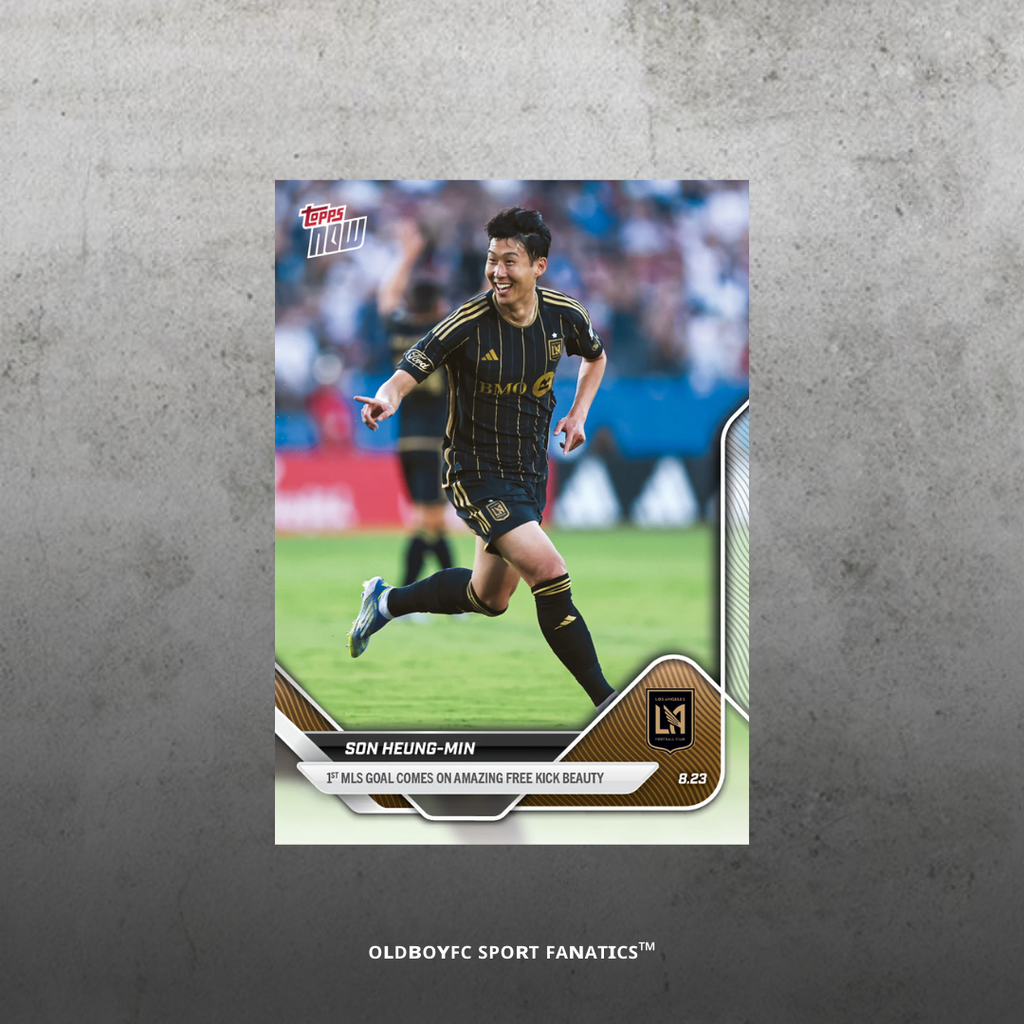 Topps Now 孫興慜 2025 MLS 洛杉磯FC 首球卡 #80 正面圖
