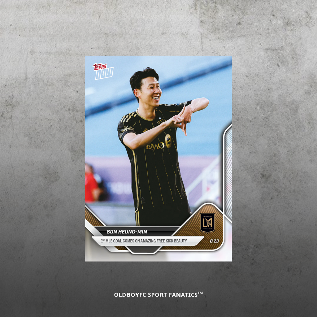 Topps Now 孫興慜 2025 MLS 洛杉磯FC 首球卡 #80 背面圖