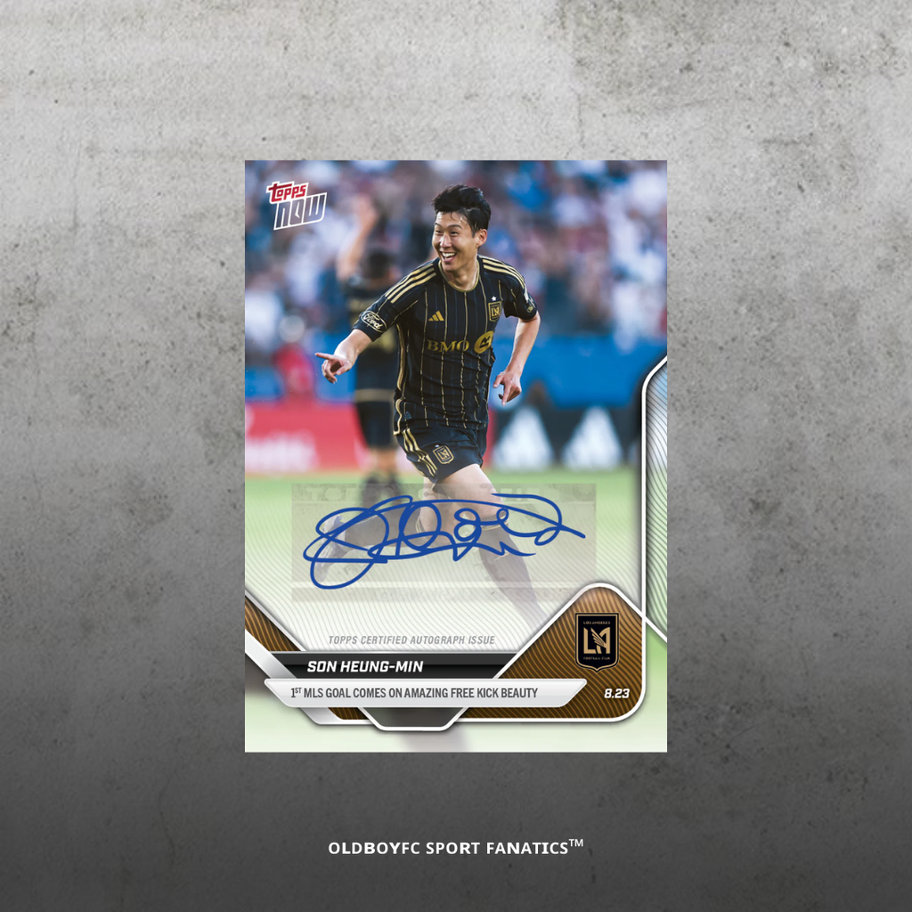 Topps Now 孫興慜 2025 MLS 洛杉磯FC 首球卡 #80 簽名卡