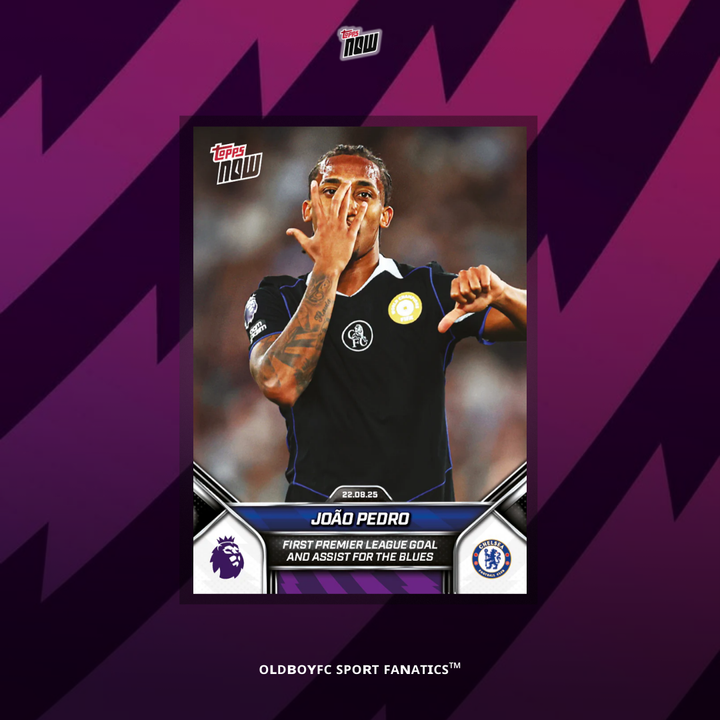 Topps Now João Pedro 25/26 英超 球星卡 #7 正面圖