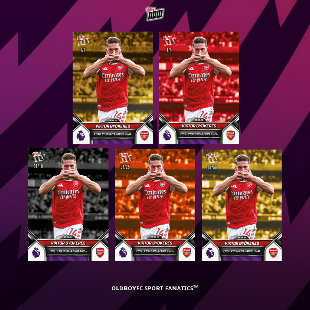 Topps Now Viktor Gyökeres 25/26 英超 球星卡 #8 帶編卡