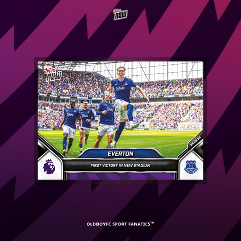 Topps Now Everton 25/26 英超 球星卡 #10 正面圖