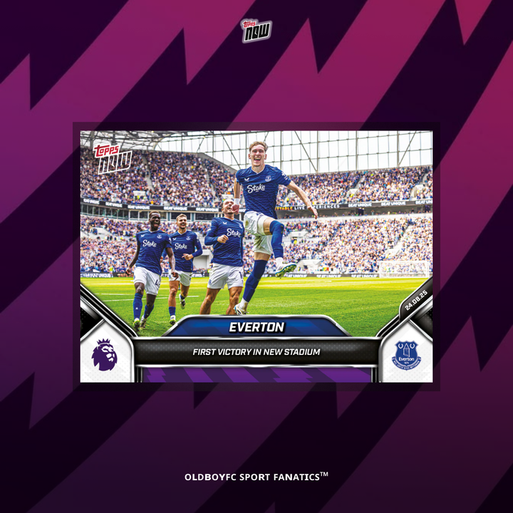 Topps Now Everton 25/26 英超 球星卡 #10 正面圖