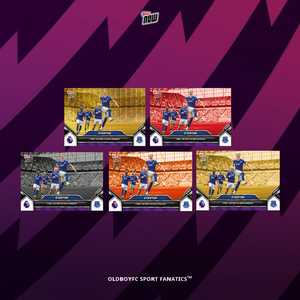 Topps Now Everton 25/26 英超 球星卡 #10 帶編卡