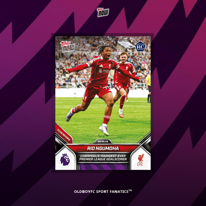 Topps Now Rio Ngumoha 25/26 英超 球星卡 #11 正面圖