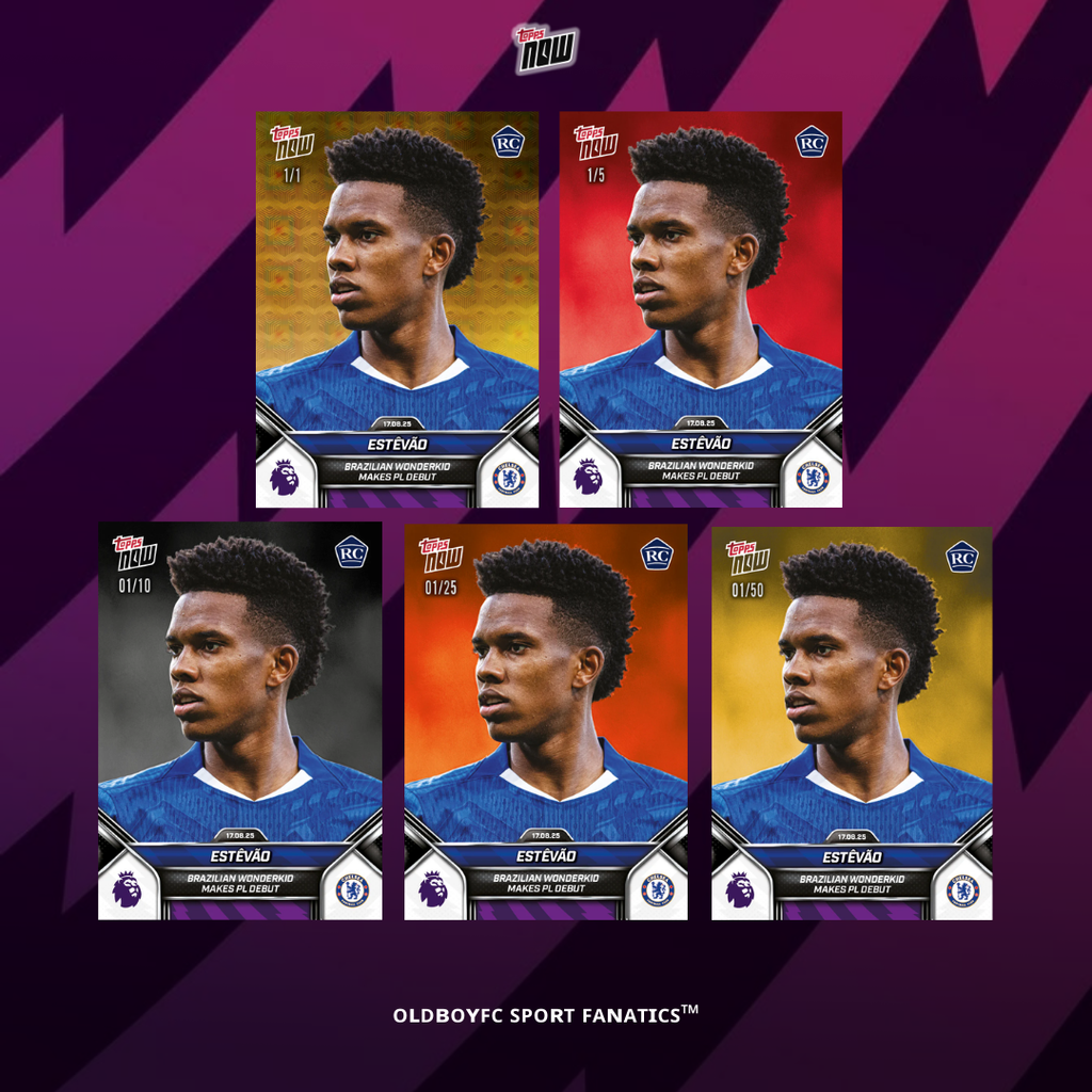 Topps Now Estêvão 25/26 英超 切爾西 球星卡 帶邊卡