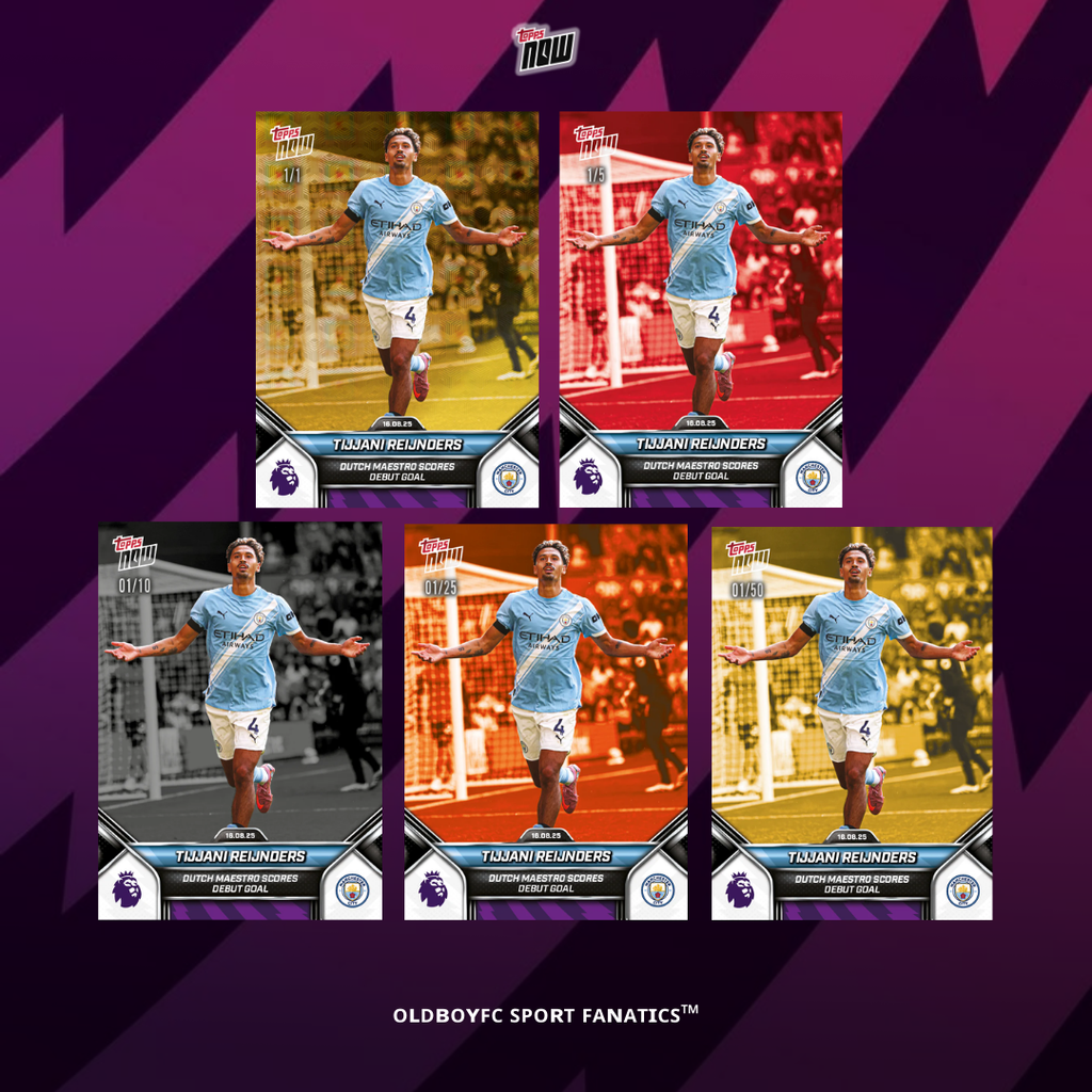Topps Now Tijjani Reijnders 25/26 英超 球星卡 帶邊卡