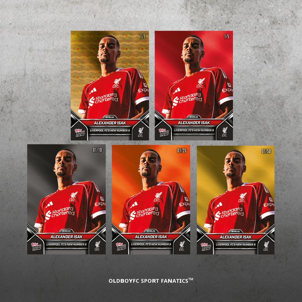 Topps Now Alexander Isak 24/25 利物浦 球星卡 帶編卡