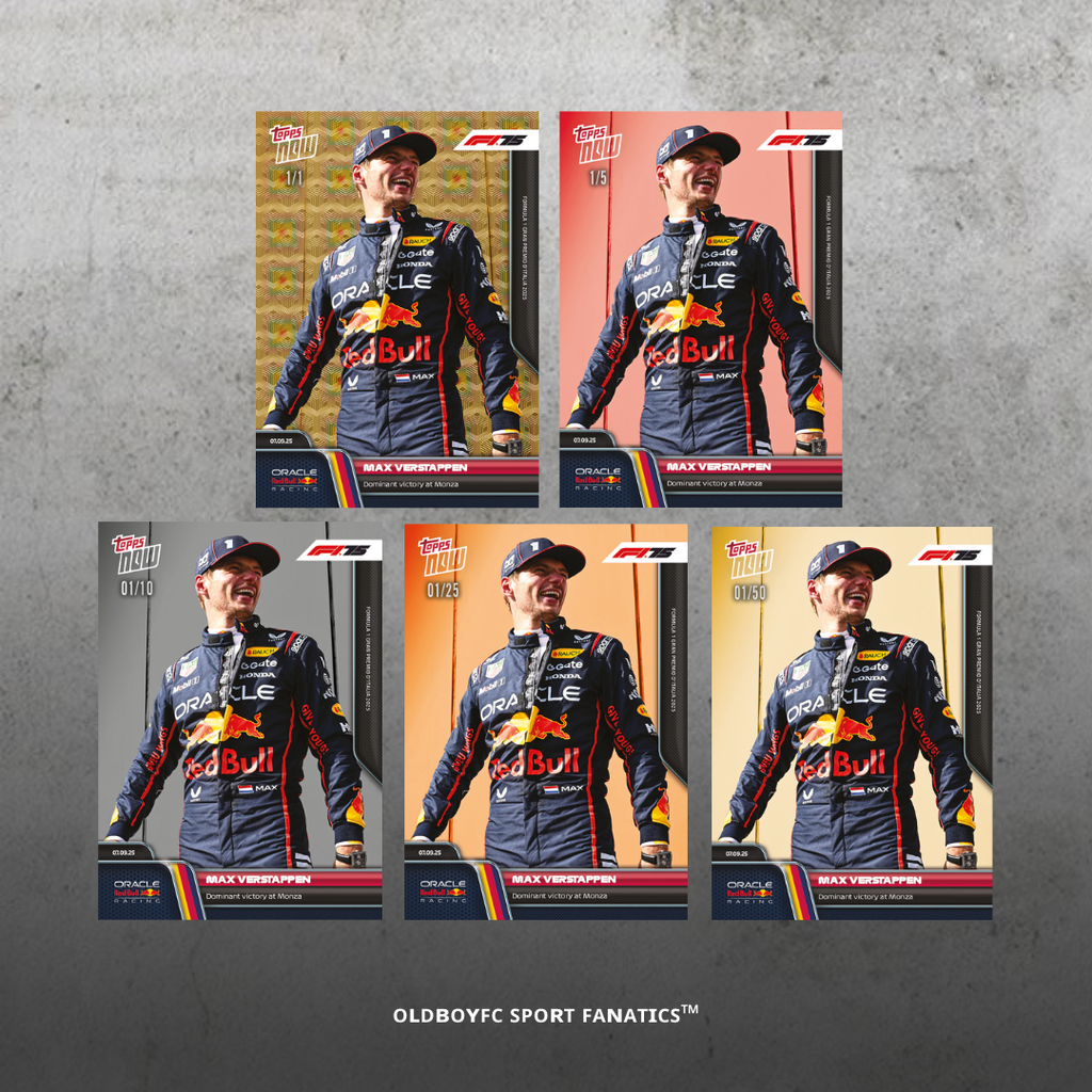 Topps Now Max Verstappen 2025 義大利大獎賽 球星卡 帶編卡