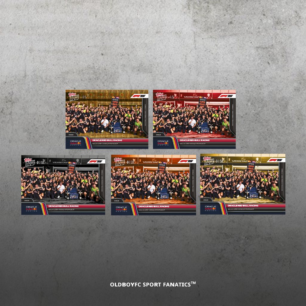 Topps Now Red Bull Racing 2025 義大利大獎賽 球星卡 帶編卡