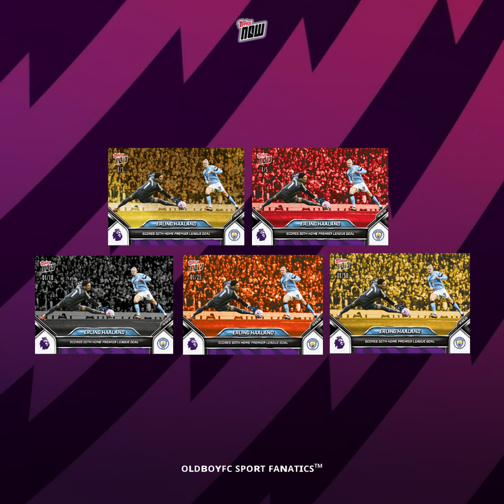 Topps Now Haaland 25/26 英超 球星卡 帶編卡