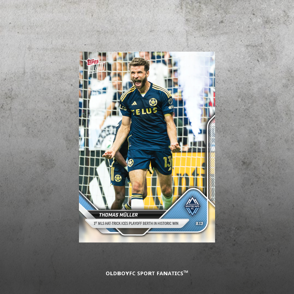 Topps Now Müller 2025 MLS 球星卡 正面圖