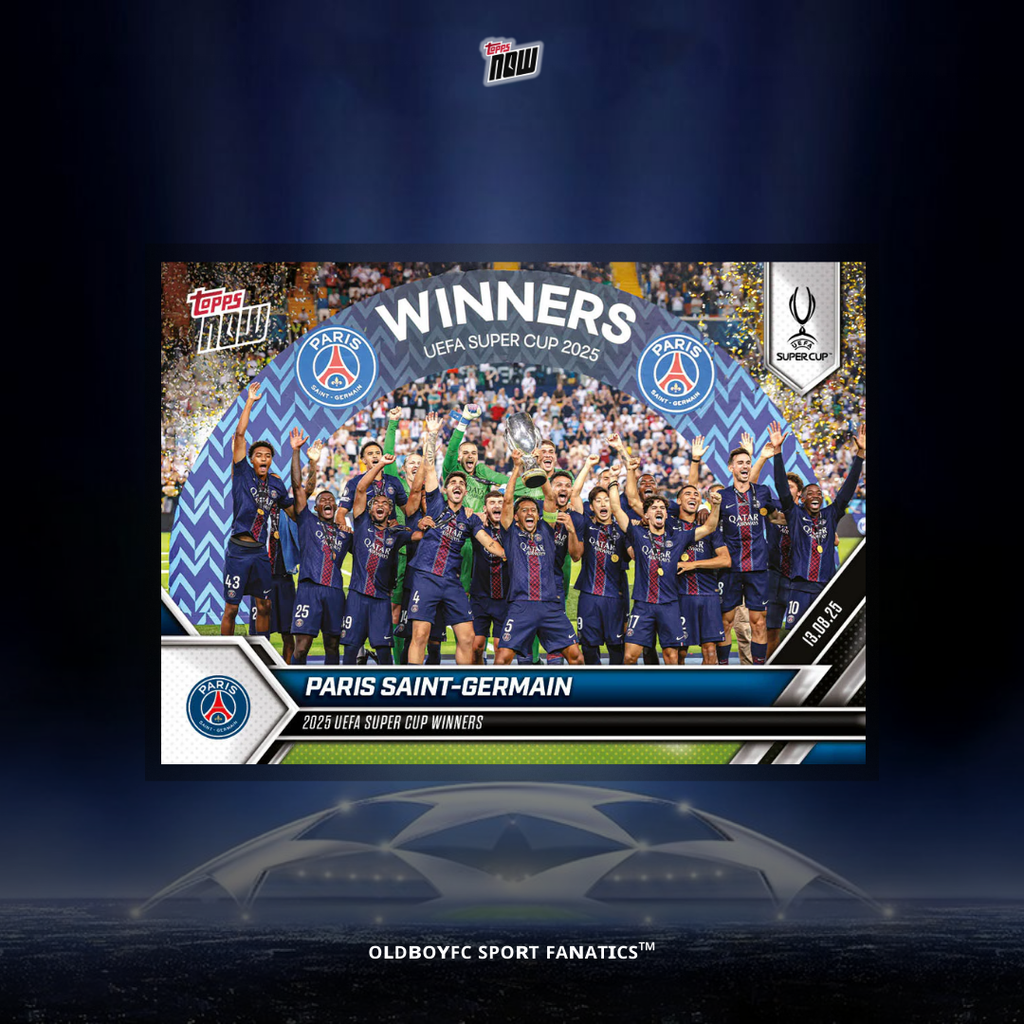 【Topps Now】巴黎聖日耳曼 2025 歐洲超級盃 冠軍 #1