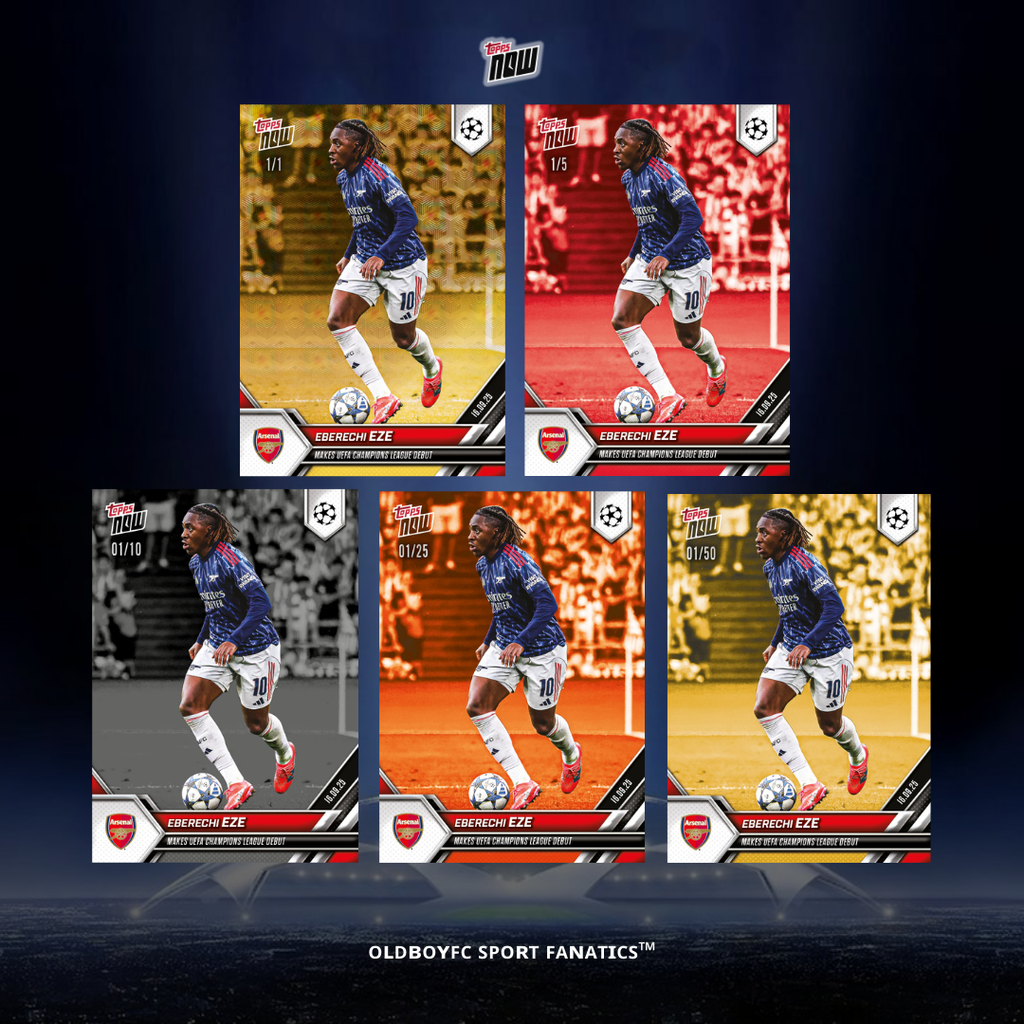 Topps Now Eberechi Eze 25/26 歐冠 球星卡 帶編卡