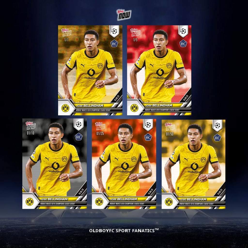 Topps Now Jobe Bellingham 25/26 歐冠 球星卡 帶編卡