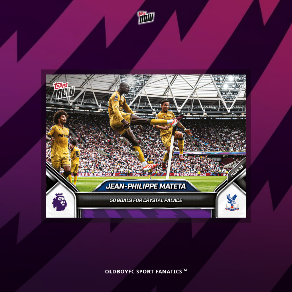 Topps Now Jean-Philippe Mateta 25/26 英超 球星卡 正面圖