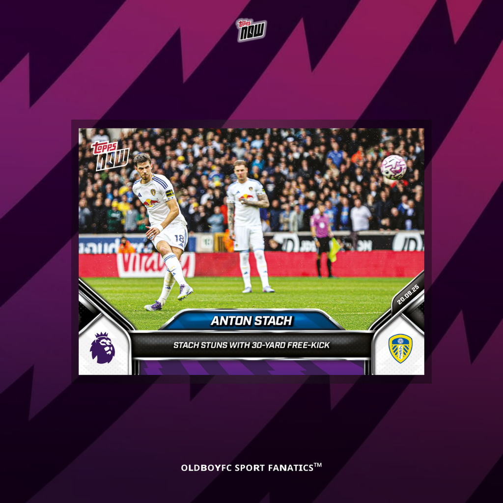 Topps Now Anton Stach 25/26 英超 球星卡 正面圖