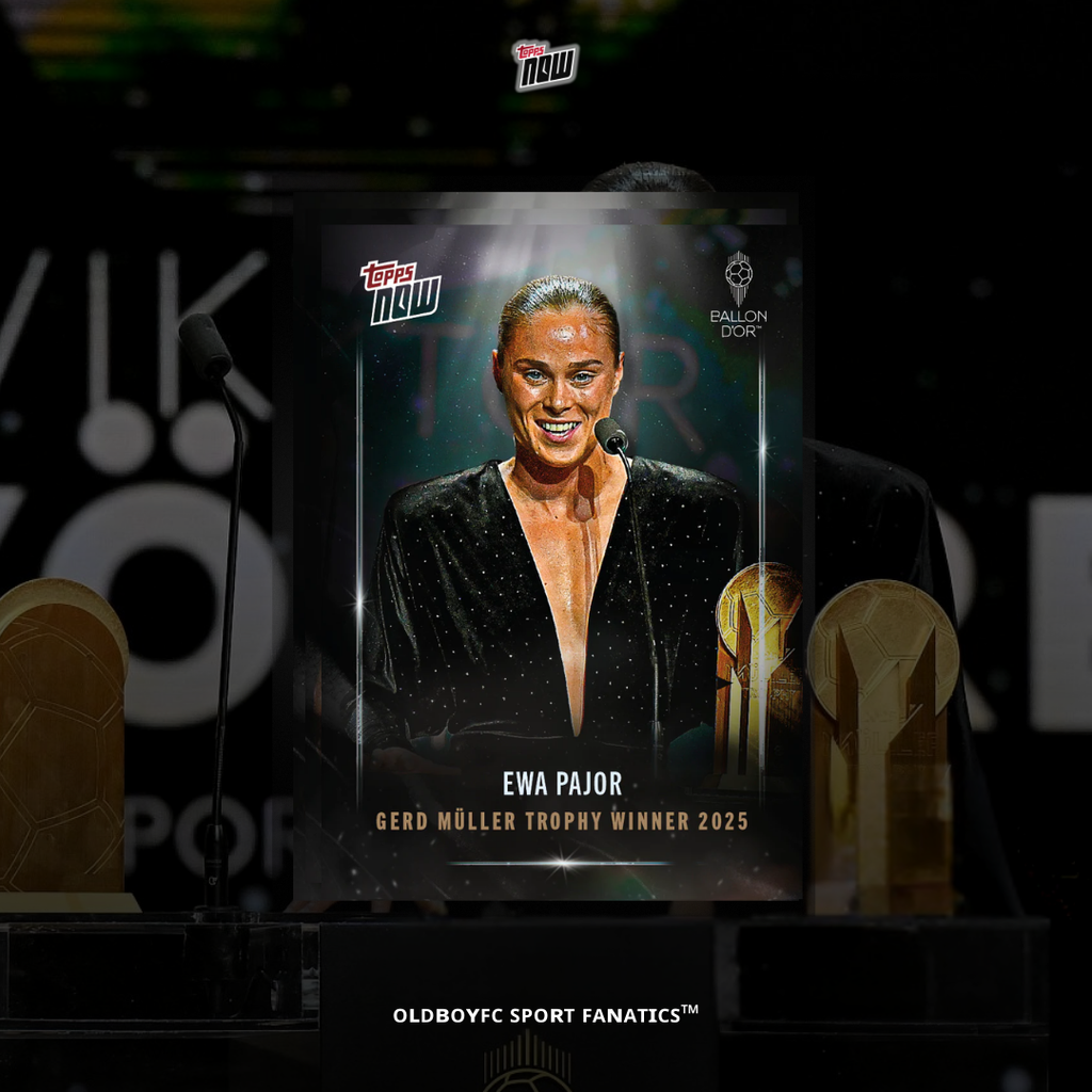 Topps Now Ewa Pajor 2025 Ballon d'Or 球星卡 正面圖