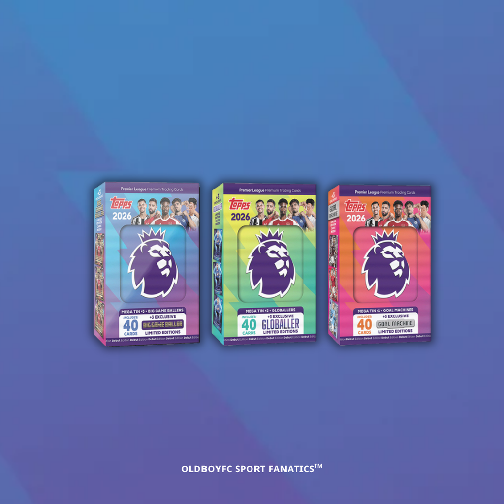 【Topps】2026 英超卡包 Debut Edtion 大型鐵盒 Mega Tin