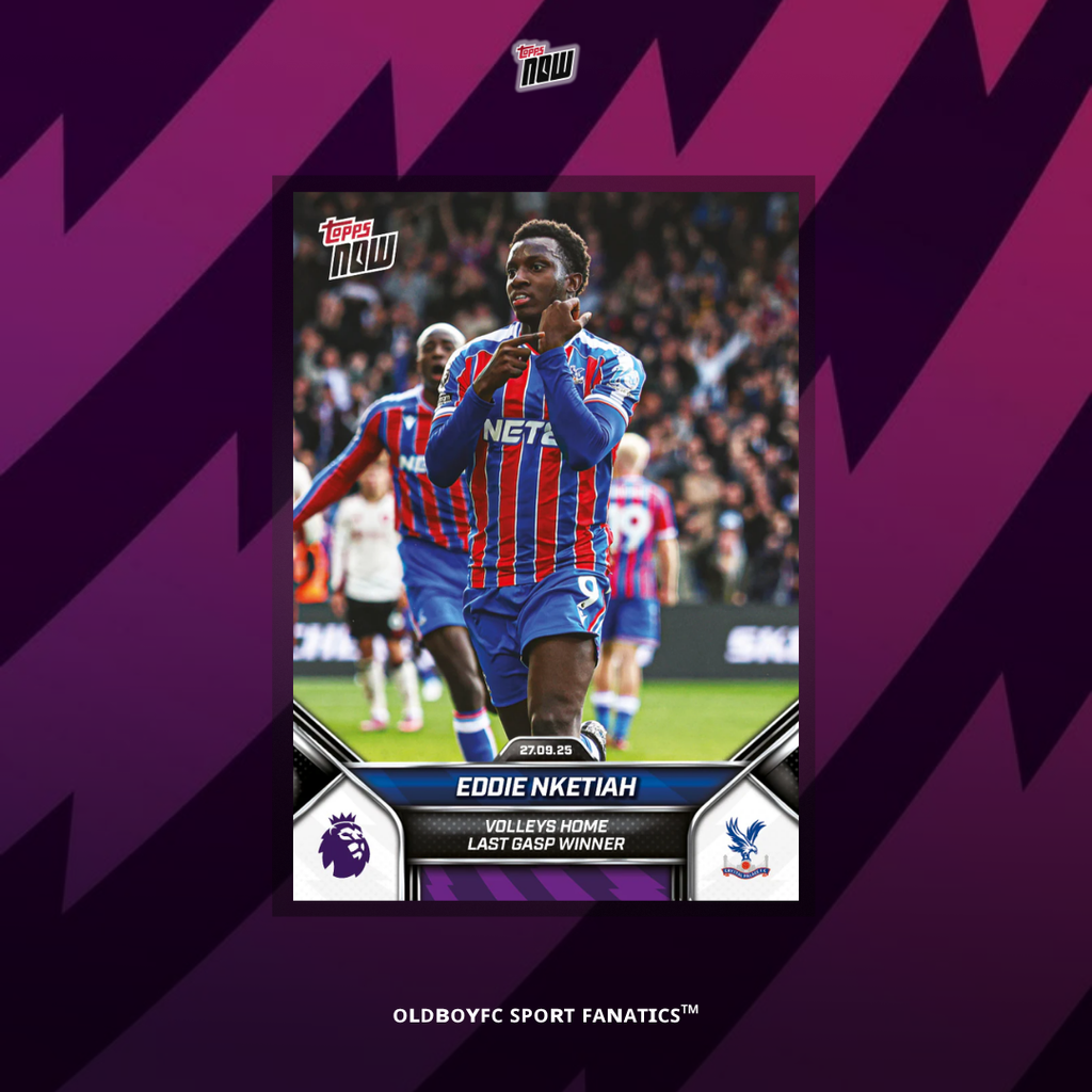 Topps Now Eddie Nketiah 25/26 英超 球星卡 正面圖
