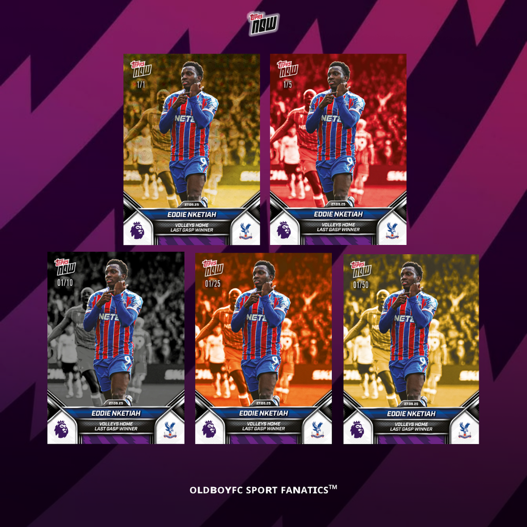 Topps Now Eddie Nketiah 25/26 英超 球星卡 帶編卡