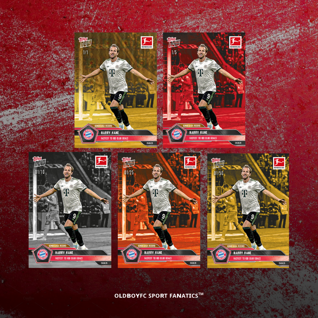 Topps Now Harry Kane 25/26 德甲 球星卡 帶編卡