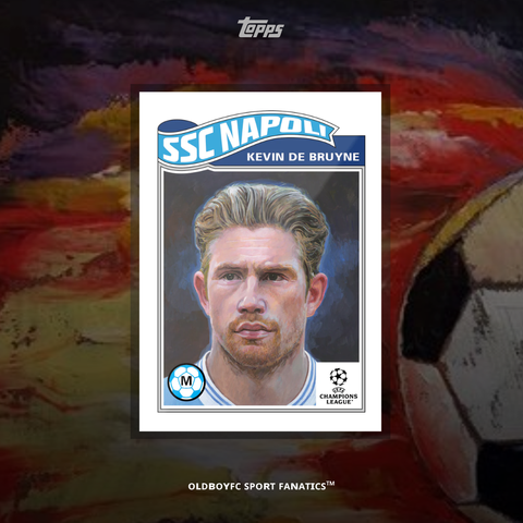 Topps Living Set Kevin De Bruyne 2025 UCC 球星卡 正面圖