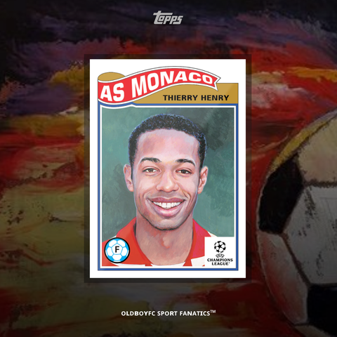 Topps Living Set Thierry Henry 2025 UCC 球星卡 正面圖