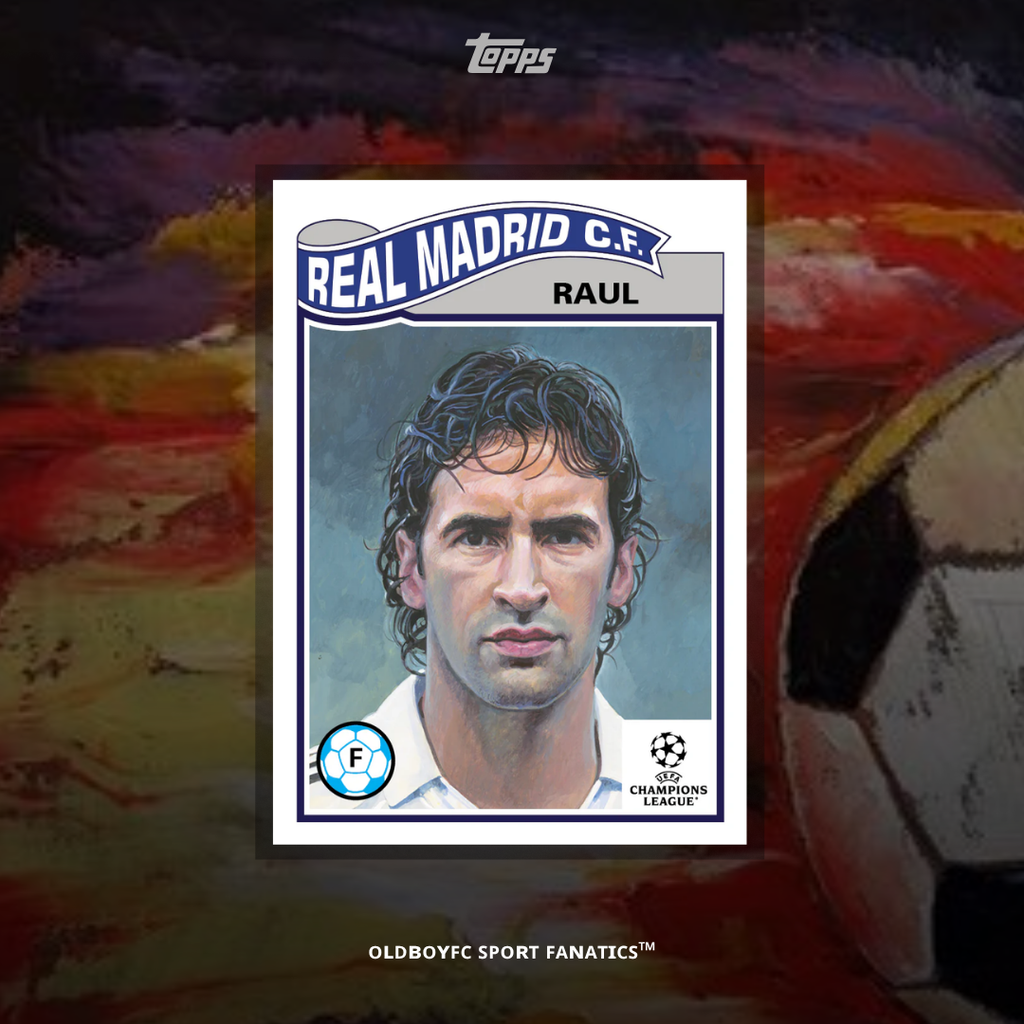 Topps Living Set Raúl 2025 UCC 球星卡 正面圖