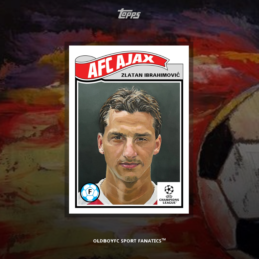 Topps Living Set Zlatan Ibrahimović 2025 UCC 球星卡 正面圖