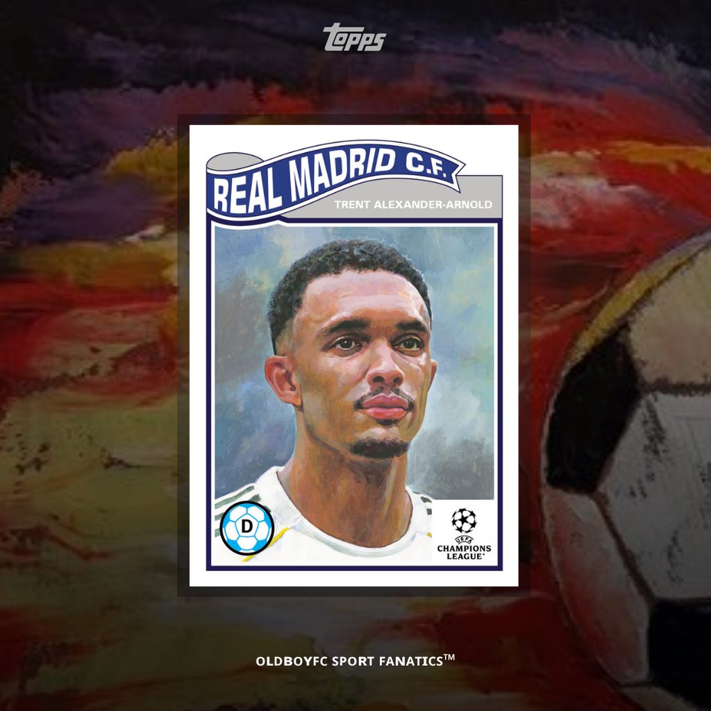 Topps Living Set Trent Alexander-Arnold 25/26 UCC 球星卡 正面圖