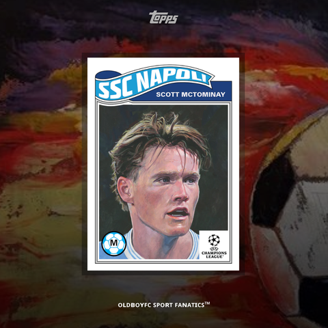 Topps Living Set Scott McTominay 25/26 UCC 球星卡 正面圖