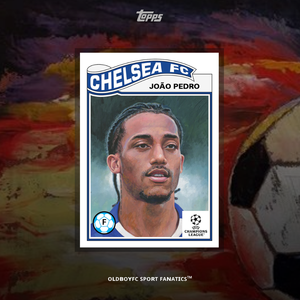Topps Living Set João Pedro 25/26 UCC 球星卡 正面圖