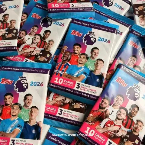 【Topps】25/26 英超卡包 Debut Edtion 單包實拍