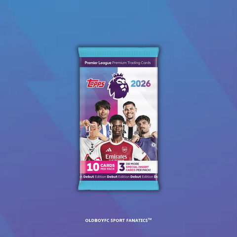 【Topps】2026 英超卡包 Debut Edtion 單包
