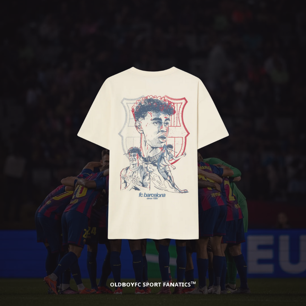 巴薩 Lamine Yamal T-Shirt 反面圖
