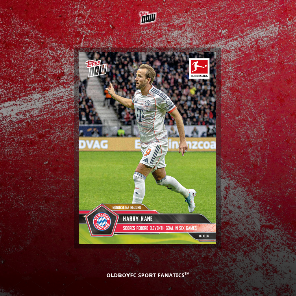 Topps Now 凱恩 25/26 德甲 球星卡 正面圖