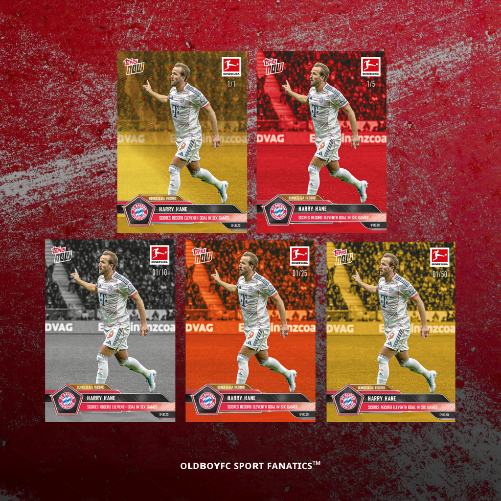 Topps Now 凱恩 25/26 德甲 球星卡 帶編卡