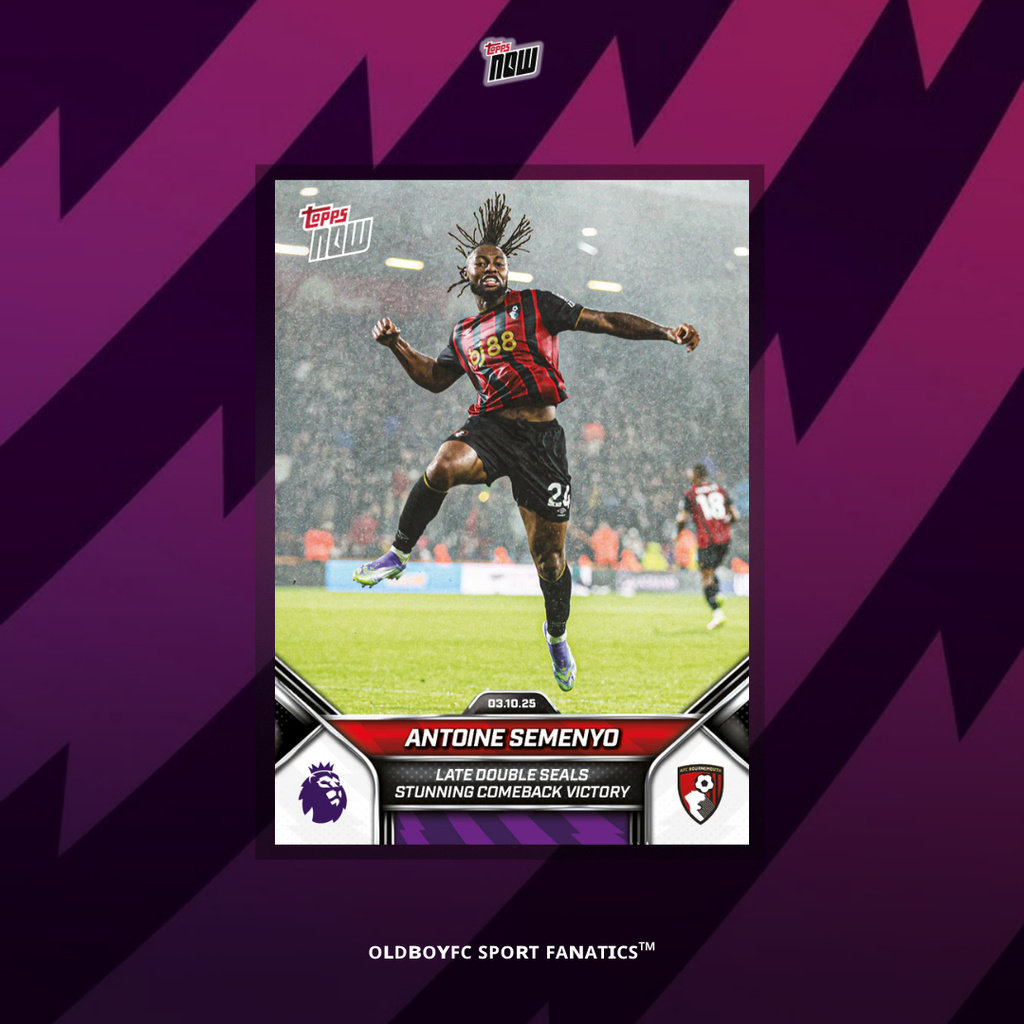 Topps Now Antoine Semenyo 25/26 英超 球星卡 正面圖