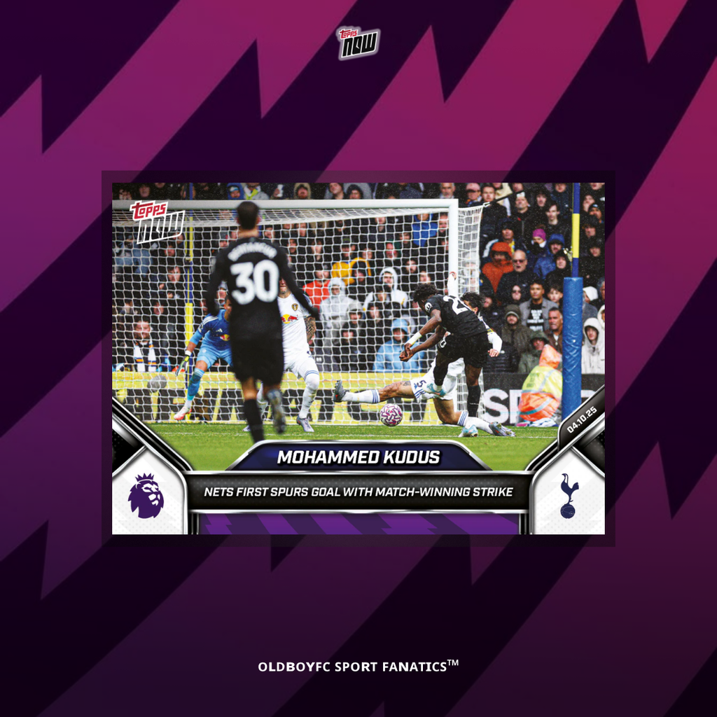 Topps Now Mohammed Kudus 25/26 英超 球星卡 正面圖