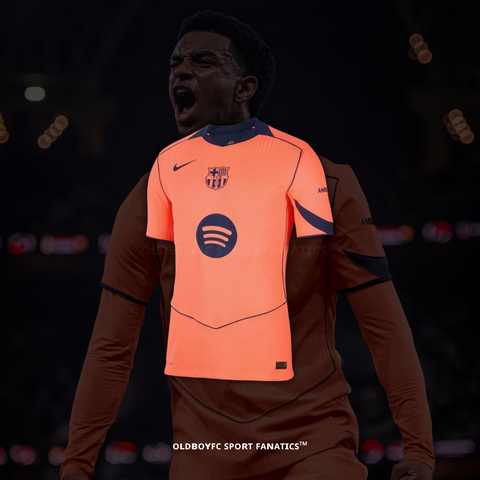 巴塞隆納 25/26 二客球衣｜球迷版 正面圖