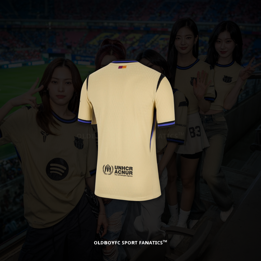 巴薩 25/26 客場球衣｜球迷版