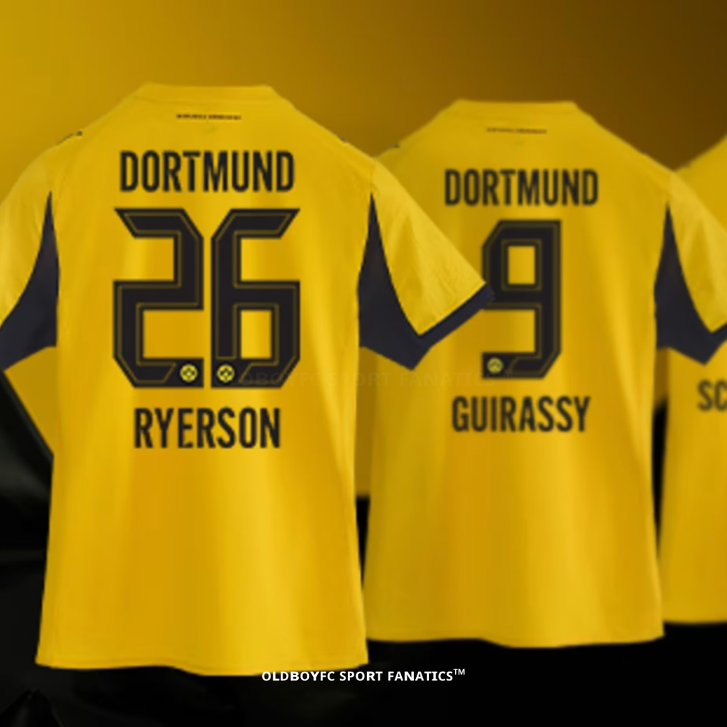 多特蒙德 25/26 主場球衣