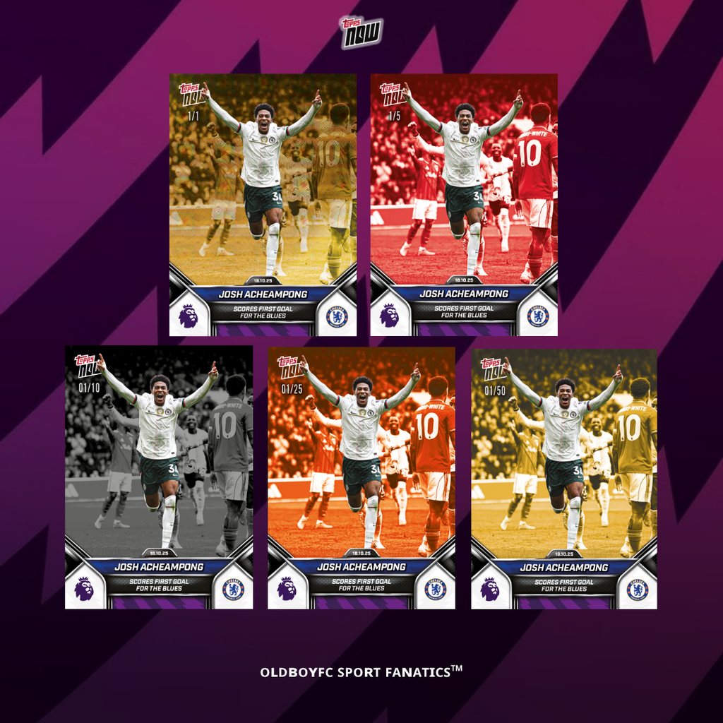 Topps Now Josh Acheampong 25/26 英超 球星卡 帶編卡