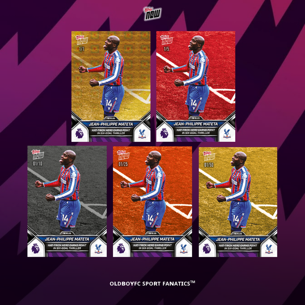 Topps Now Jean-Philippe Mateta 25/26 英超 球星卡 帶編卡
