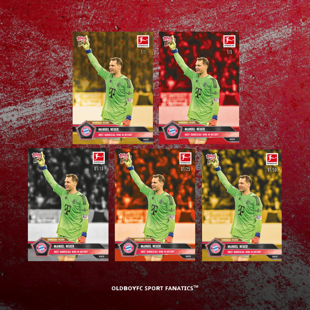 Topps Now Manuel Neuer 25/26 德甲 球星卡 帶編卡