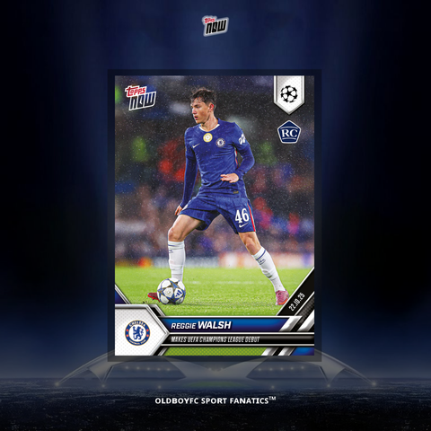Topps Now Reggie Walsh 25/26 歐冠 球星卡 正面圖