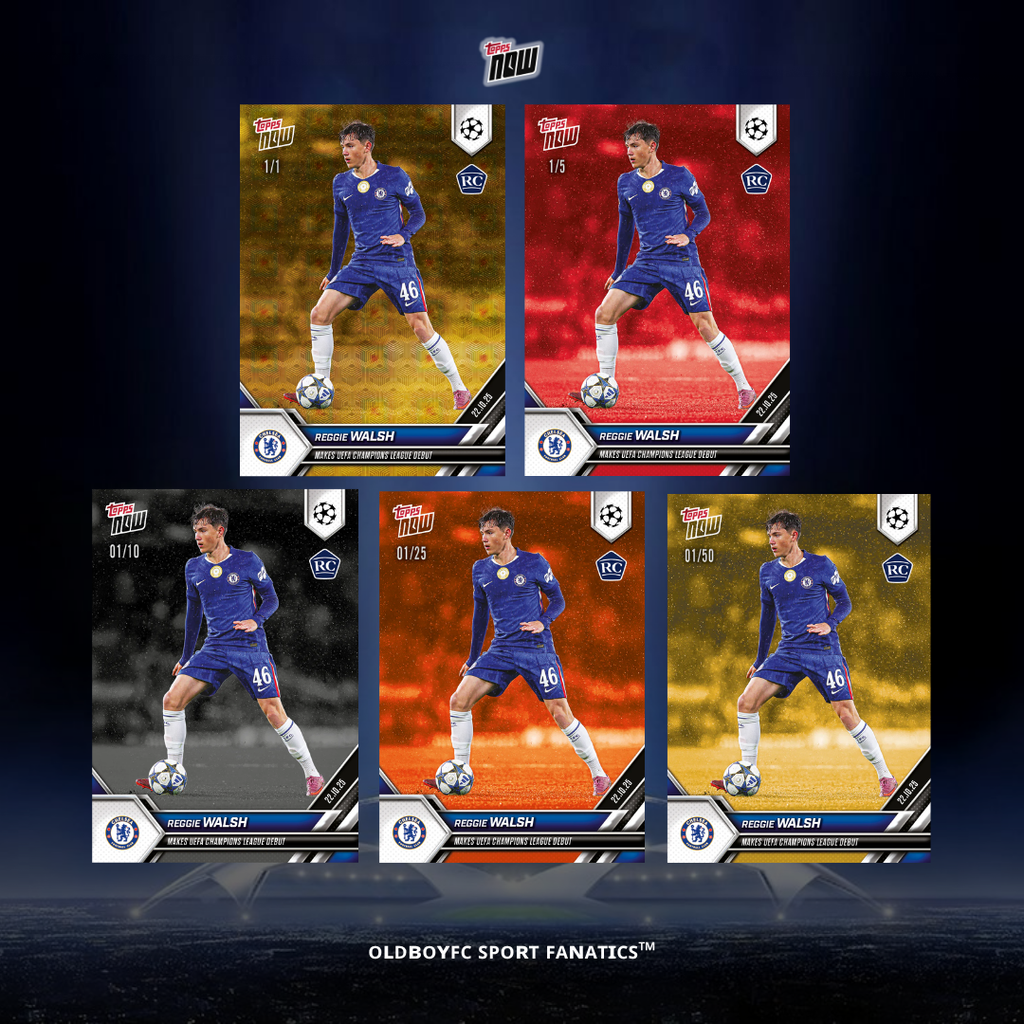 Topps Now Reggie Walsh 25/26 歐冠 球星卡 帶編卡