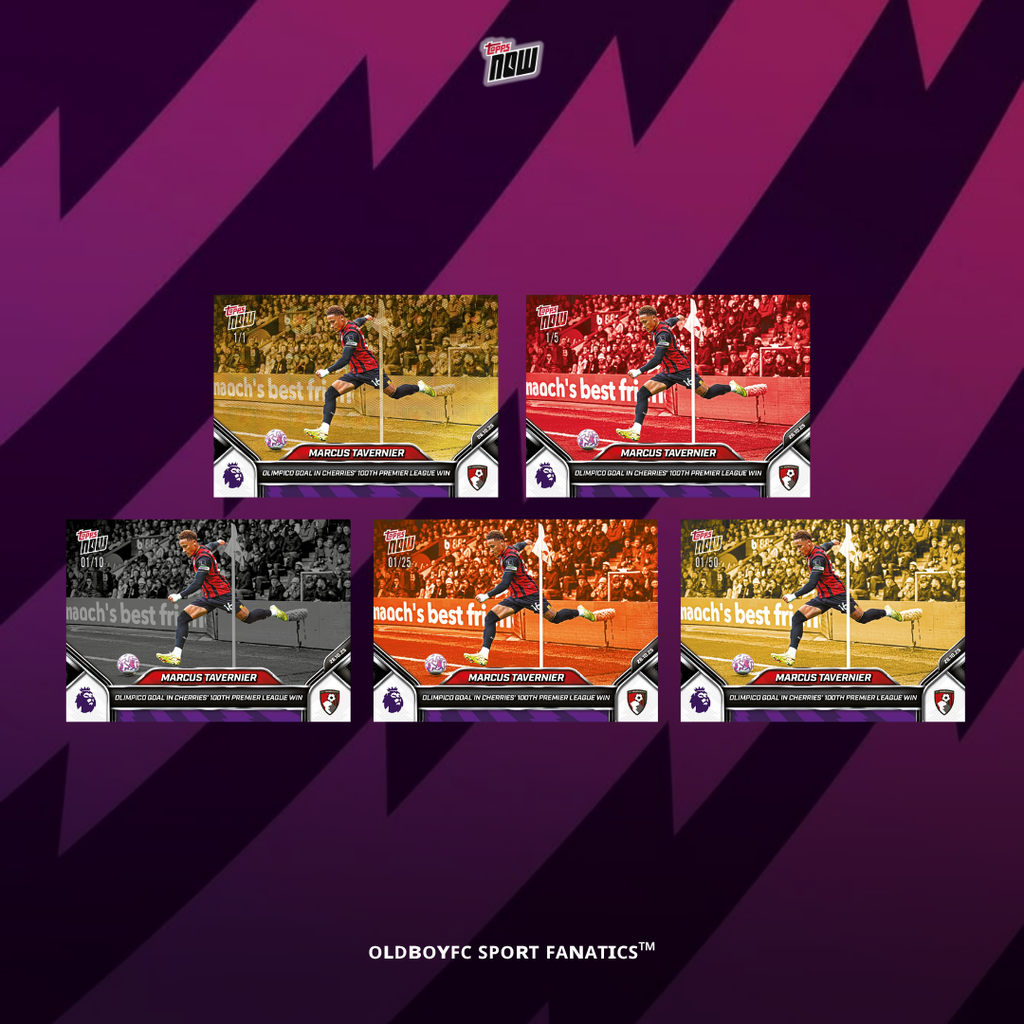 Topps Now Marcus Tavernier 25/26 英超 球星卡 帶編卡